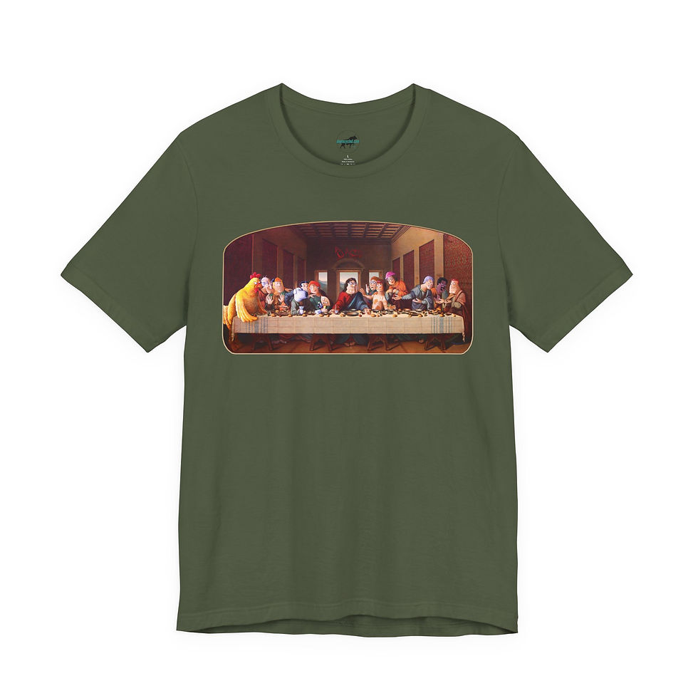 Thumbnail: "Family Dinner" - Unisex Short Sleeve T-Shirt