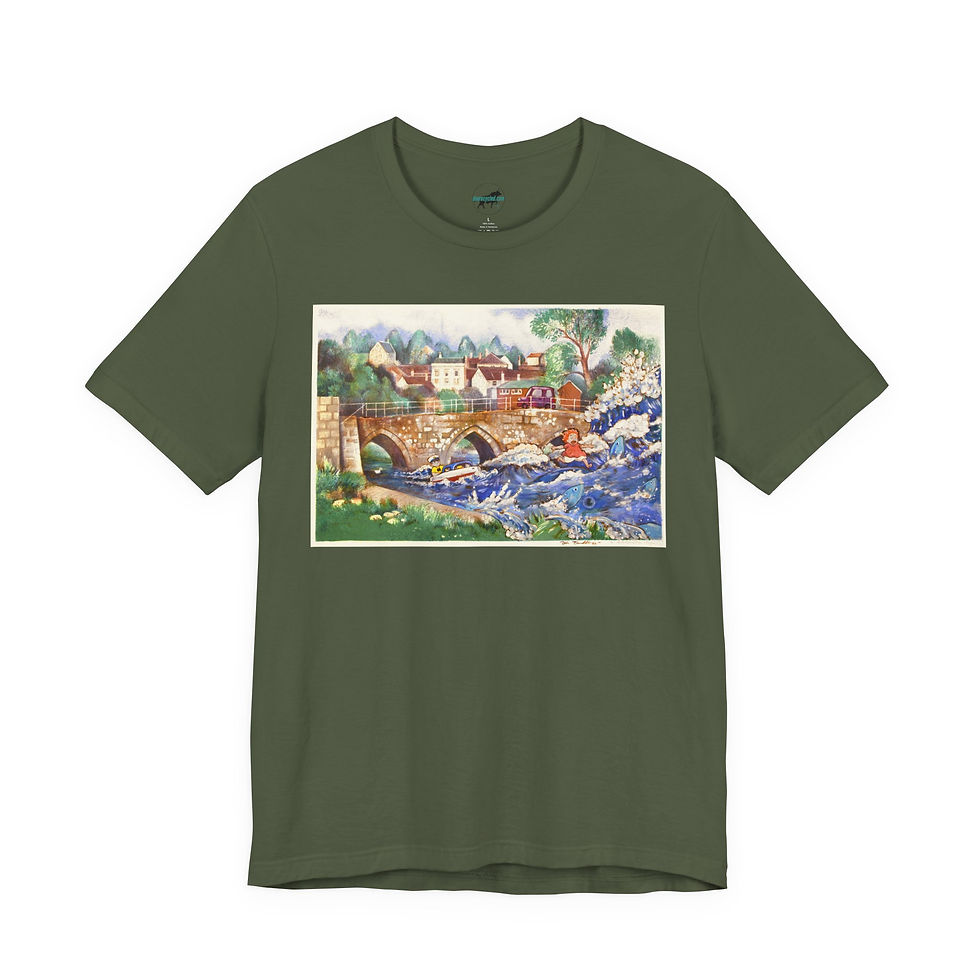 Thumbnail: "The Littlest Mermaid" - Unisex Short Sleeve T-Shirt
