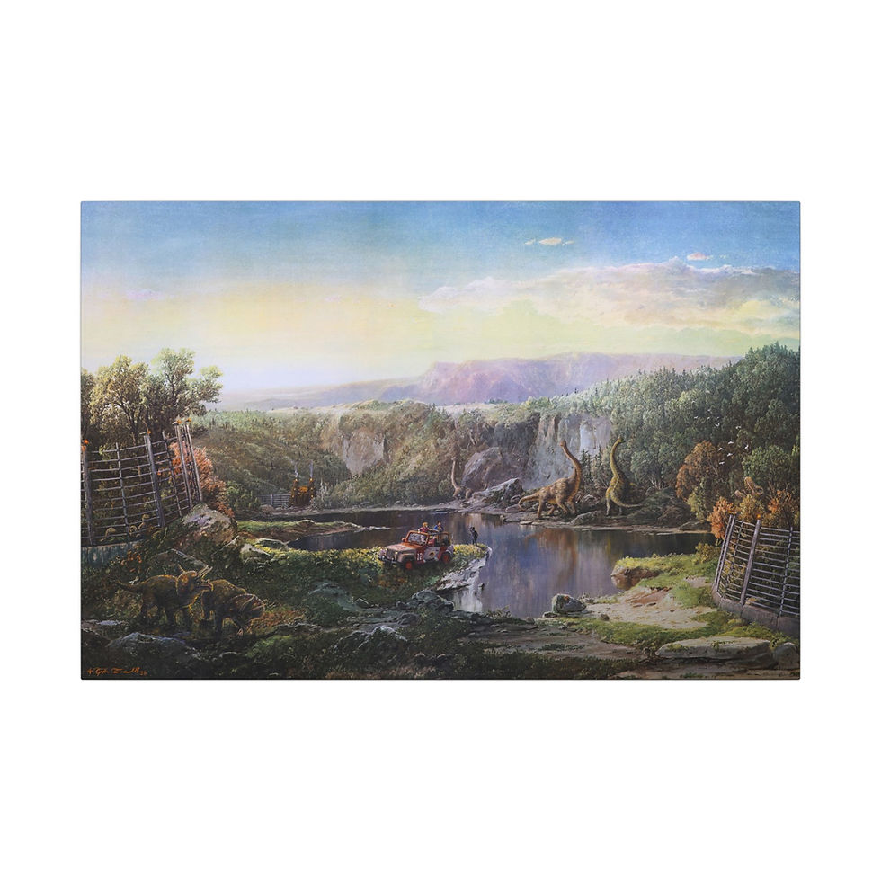 Thumbnail: "Life, uh..." - Matte Canvas, Stretched, Wood-Mounted