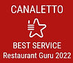 Best Service 2022 - Restaurant Guru Award (Canaletto).JPG