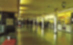 Mid-1960s view of the main ticketing lobby at Cleveland Hopkins International Airport, showing the generous use of aluminum and stainless steel. (Postcard from the author's private collection)