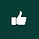 facebook logo but a dark green