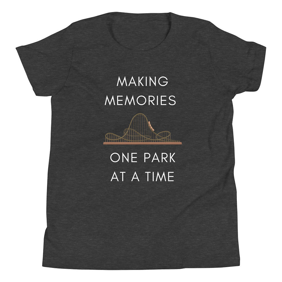 Thumbnail: Theme Park Memories Youth Short Sleeve T-Shirt