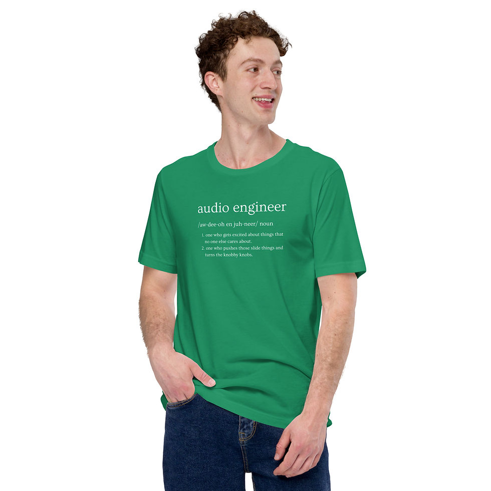 Thumbnail: Audio Engineer t-shirt