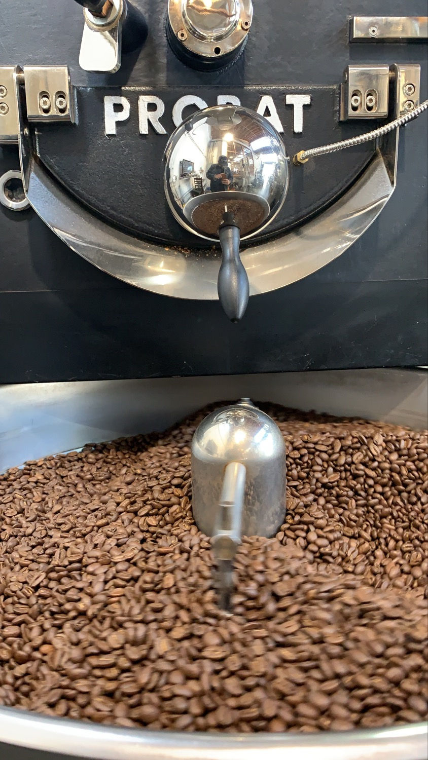 A Batch of Roasted El Camino Coffee