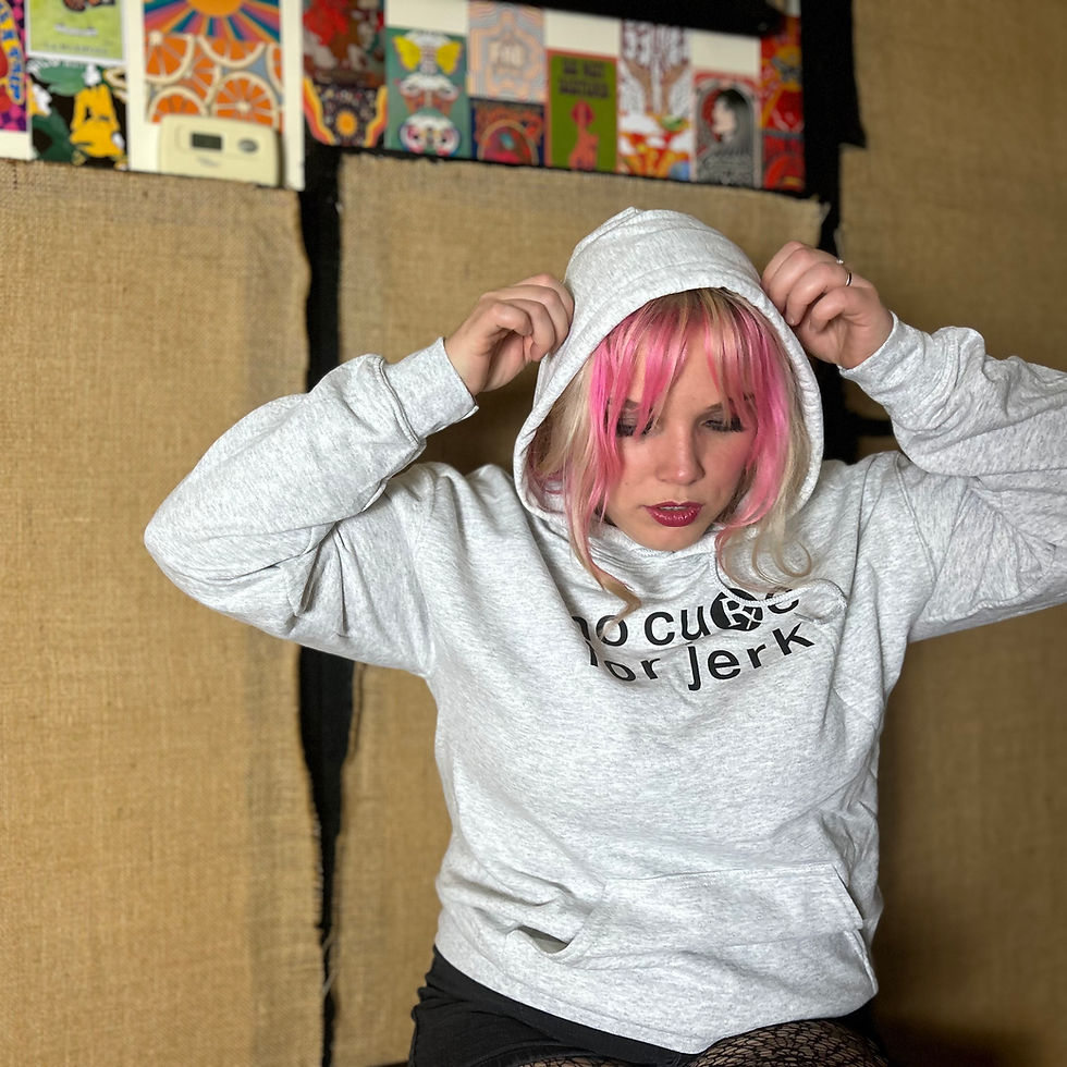 Thumbnail: "No Cure for Jerk" Hoodie
