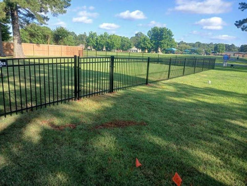 Residential Iron Fence