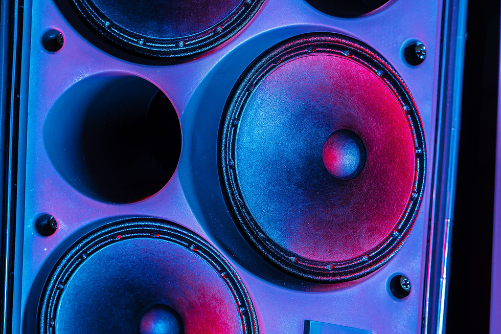 stereo-column-of-modern-audio-system-close-up-2023-11-27-05-20-52-utc