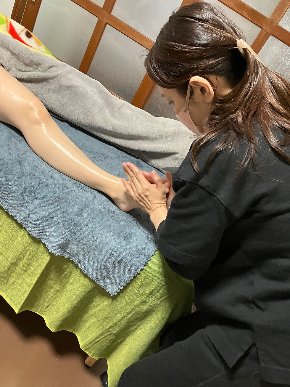 フット ていねいに(^ ^)