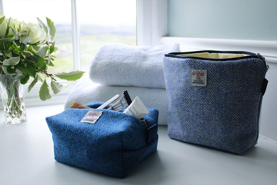 Thumbnail: Chilcott Harris Tweed® Kit Bag - Oatmeal