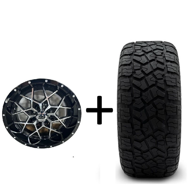15” Fusion Wheels Mounted On X-Armory tire