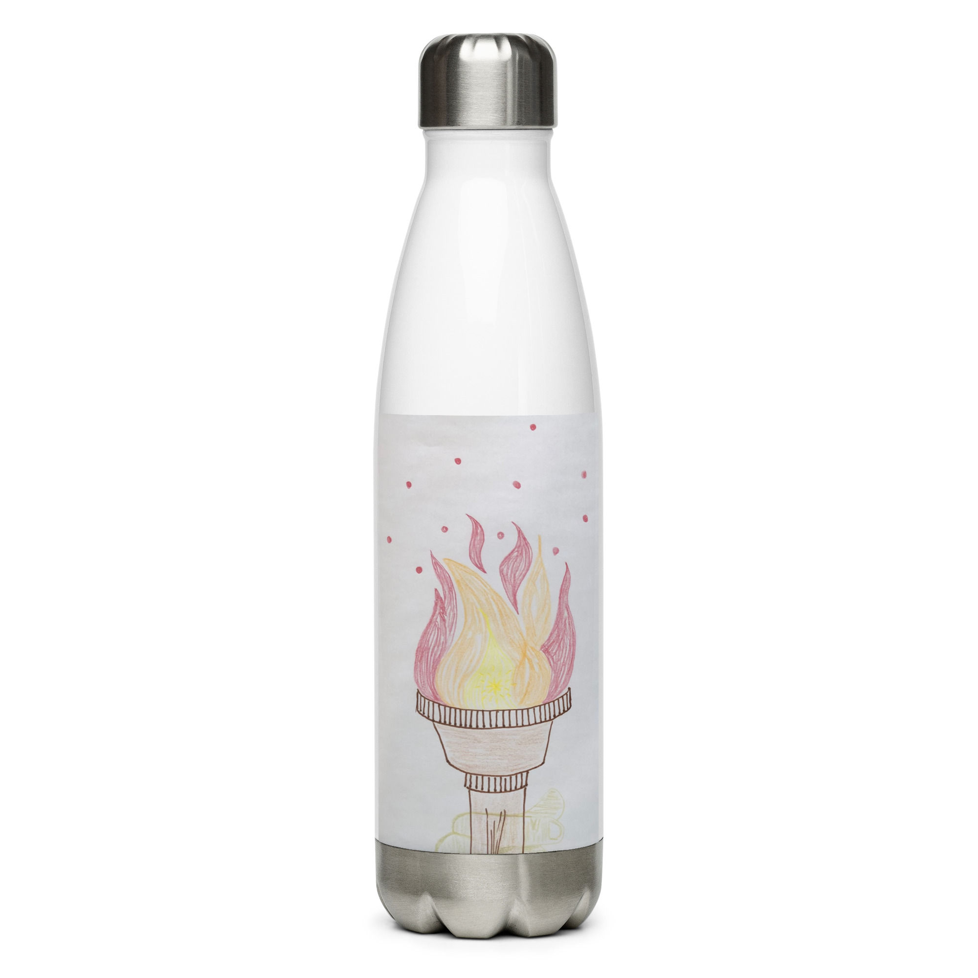 Stainless steel water bottle