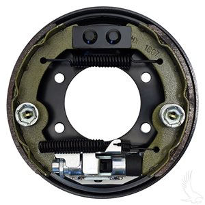 Brake Assembly, Driver’s Side with Brake Shoes, E-Z-Go