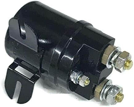 Solenoid, 12V 4 Terminal Silver, Yamaha G2-G16 4-cycle Gas 8