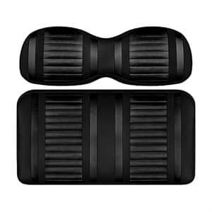 Rear Cushion Set, Universal, Black/Black