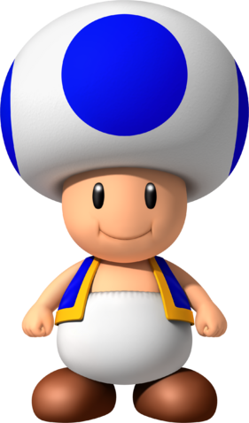 Toad bleu