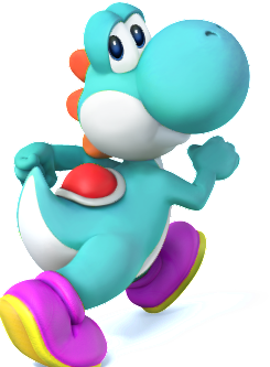 Yoshi bleu