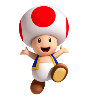 Toad rouge