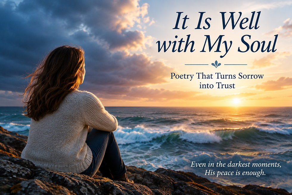 Even in my darkest moments, His peace is enough.