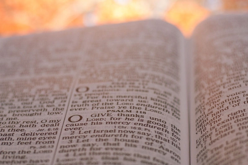 Psalms 117 and 118 on giving thanks