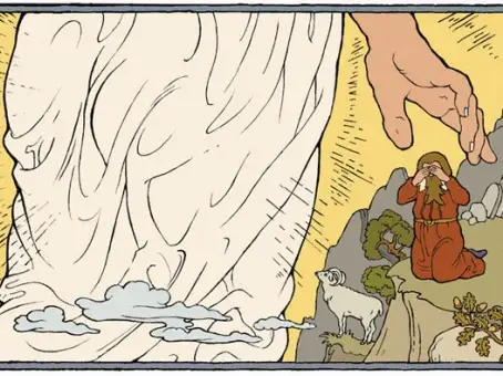 Moses seeing the Back Part of God