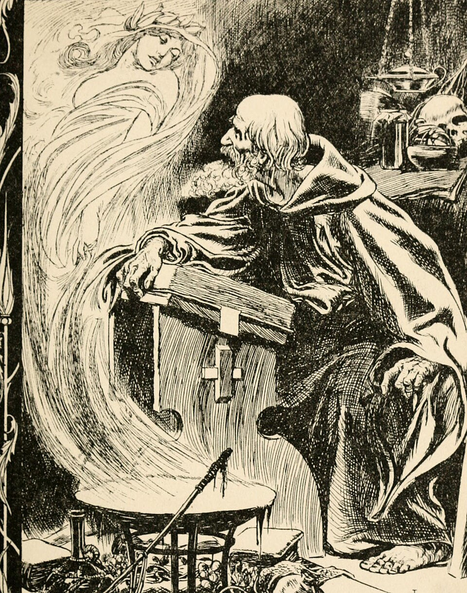 Archimago, Evil Magician who hates Holiness and the Red Crosse Knight