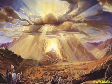 The Giving of the Law Exodus 19:9