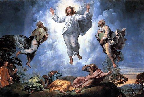 Jesus Transfiguration by Raphael 1550
