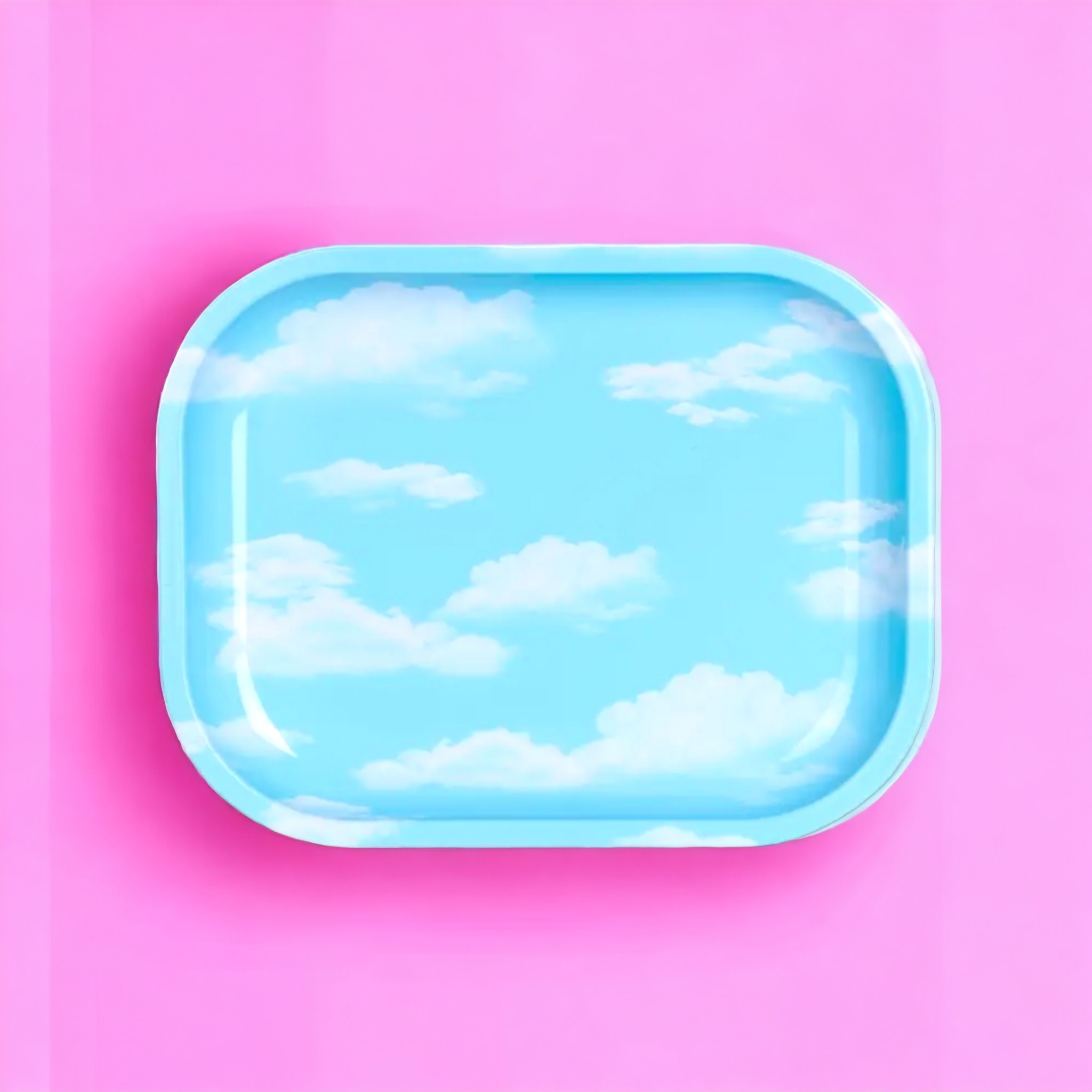 Head in the Clouds Metal Rolling Tray