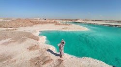 Salt lakes, Siwa