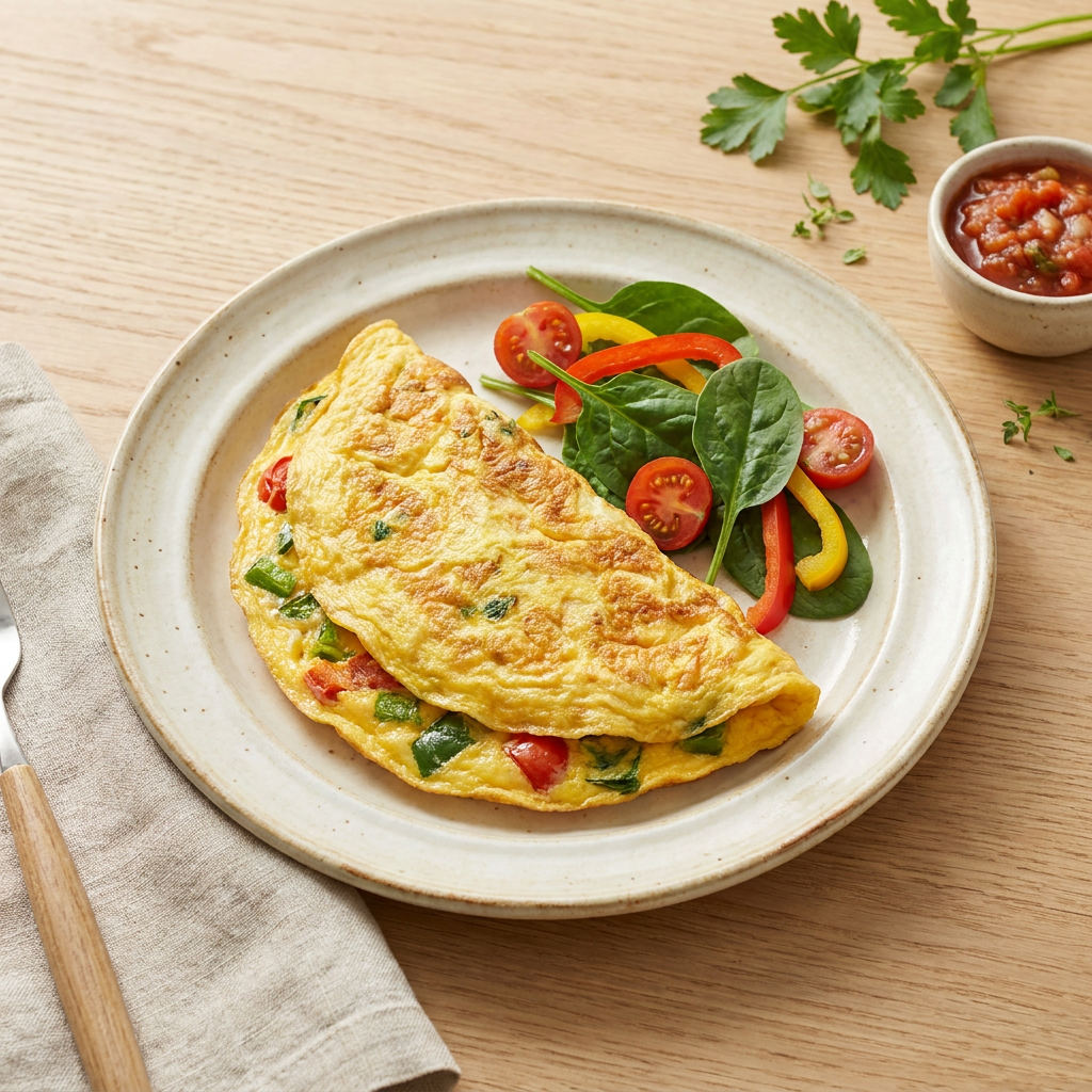 Vegetable Omelette