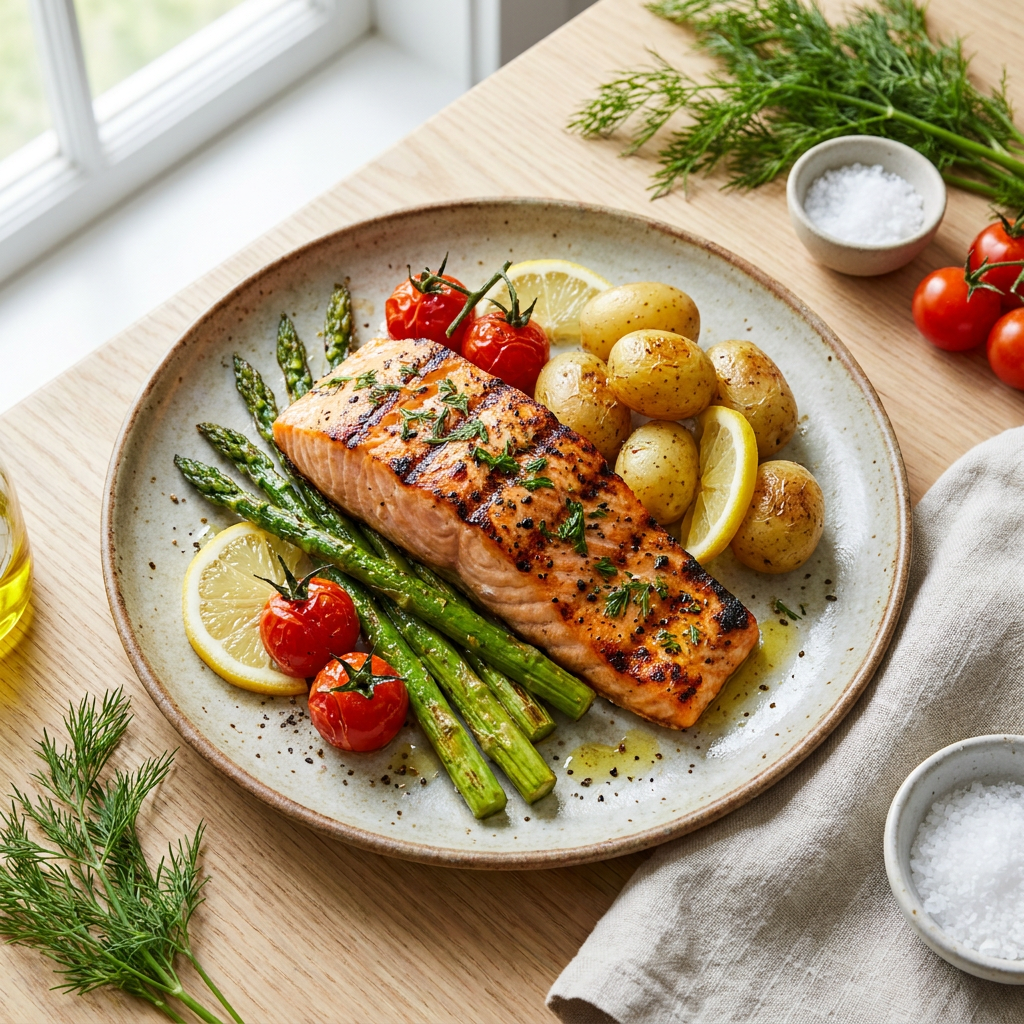 Grilled Salmon