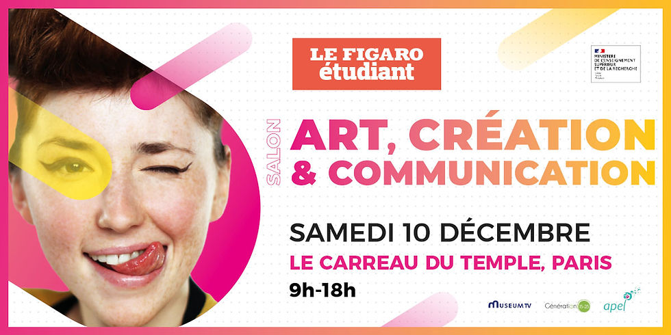 CY école de design sur le Salon Art, Création et Communication du Figaro
