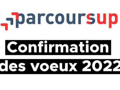Phase de validation des vœux CY école de design, parcoursup !