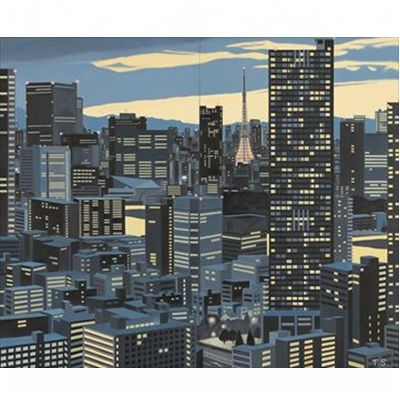 sakurasakura佐藤哲郎　「パンセ」　油彩F4号　点描実力派 佐藤 哲朗 | 新協美術会