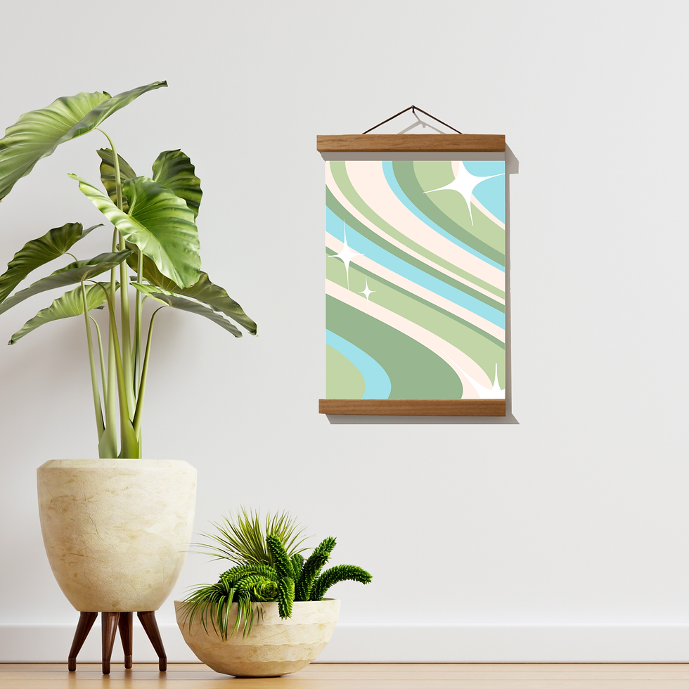 תמונה ממוזערת: Poster -Waves Galaxy