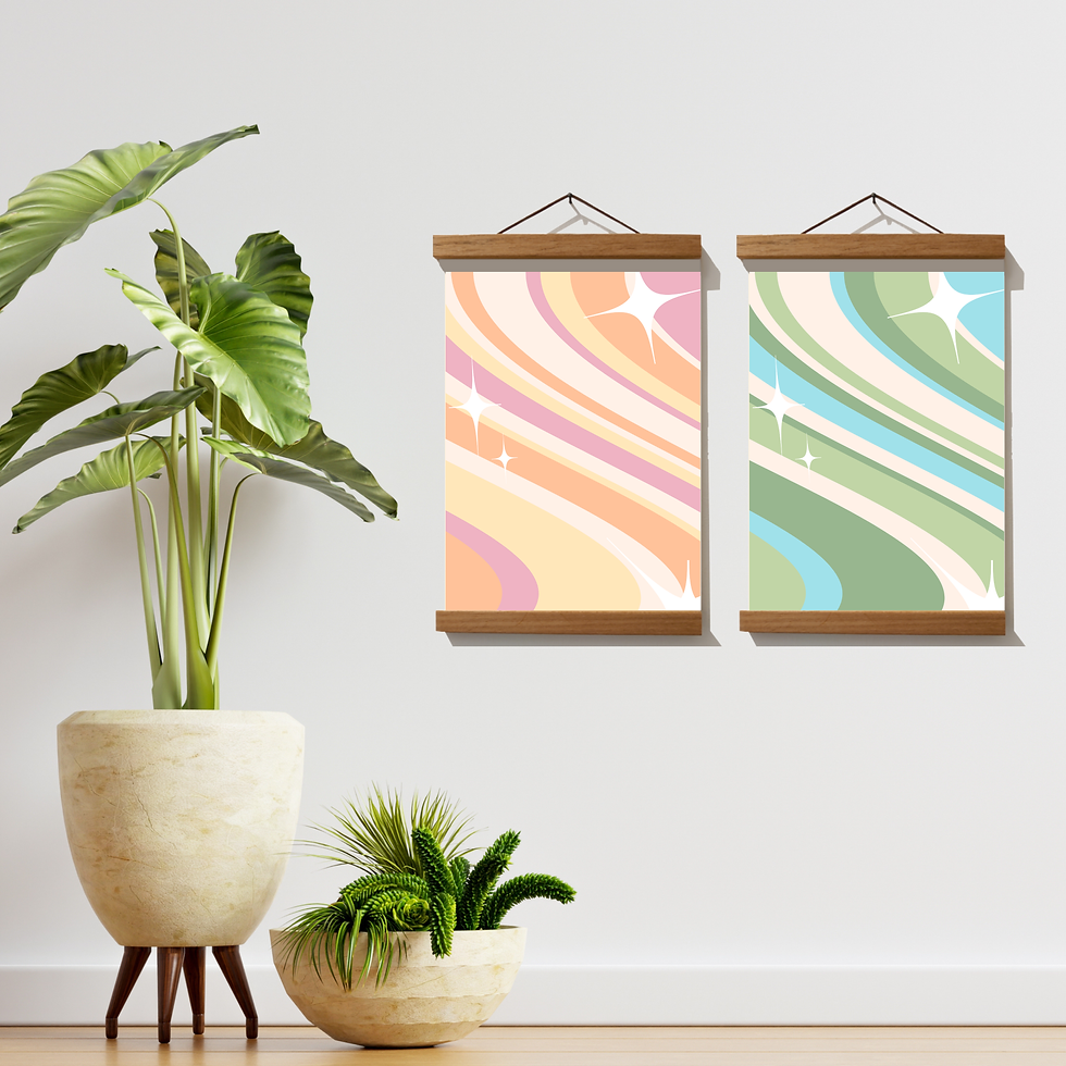 תמונה ממוזערת: Poster -Waves Galaxy