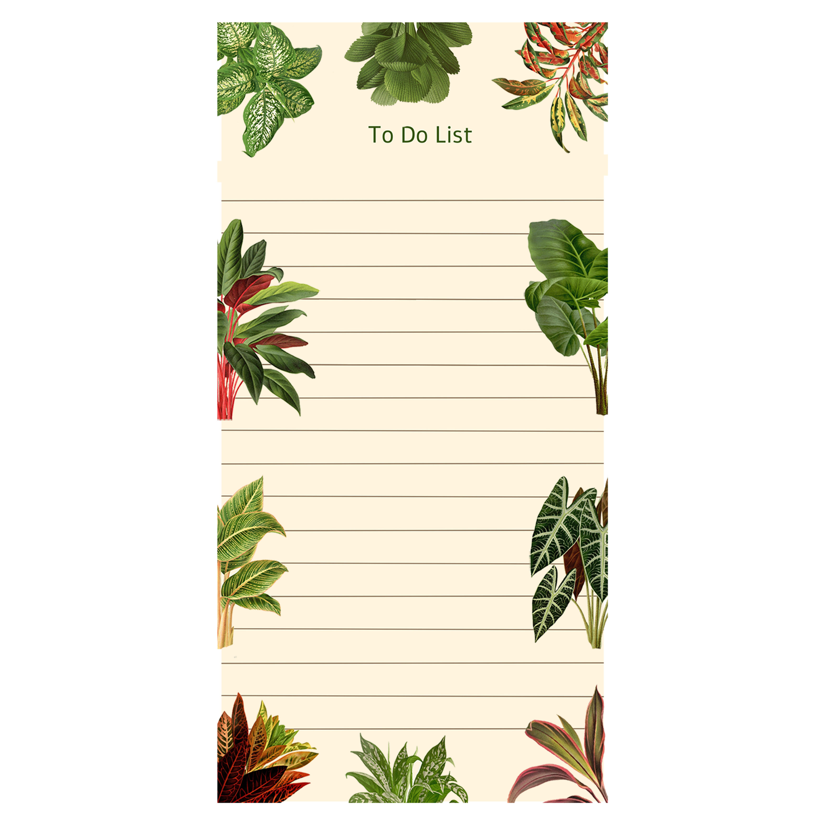 פנקס משימות צמחים - To Do List