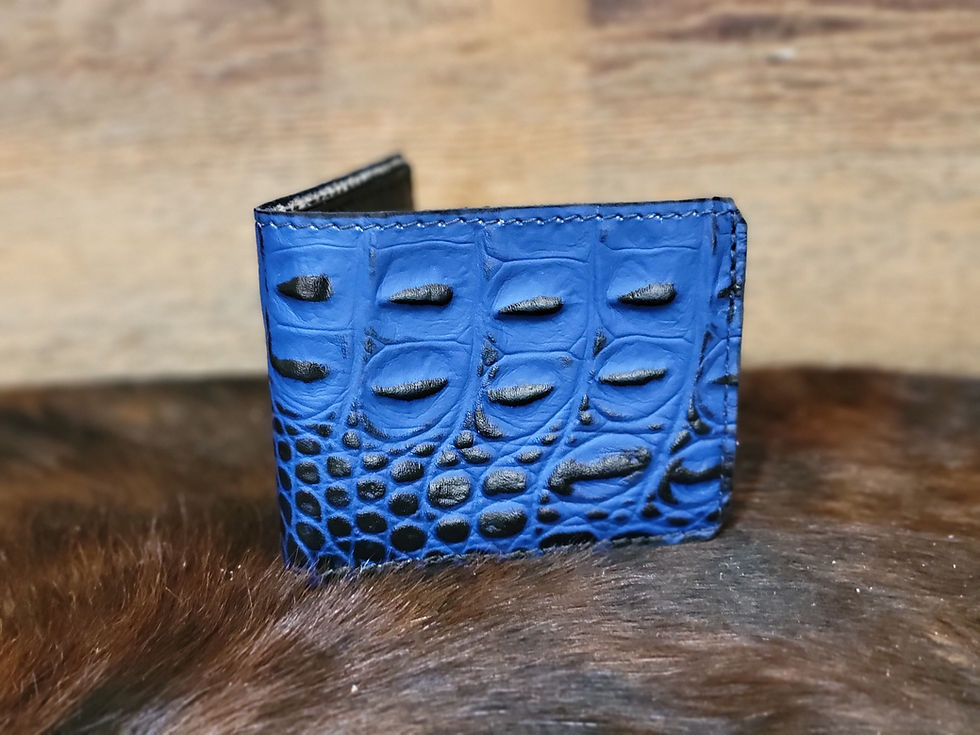Thumbnail: Billfold Wallets - gator embossed