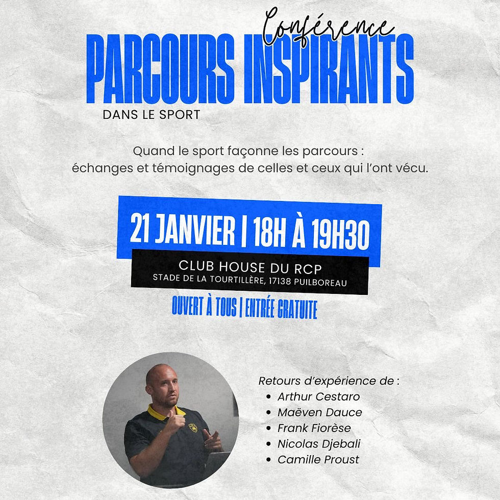 Conférence - Parcours inspirants