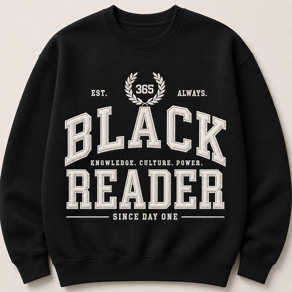Thumbnail: Black Reader Sweatshirt 