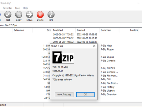 7-Zip 22.01 X64-X86 with Extracting NSIS script