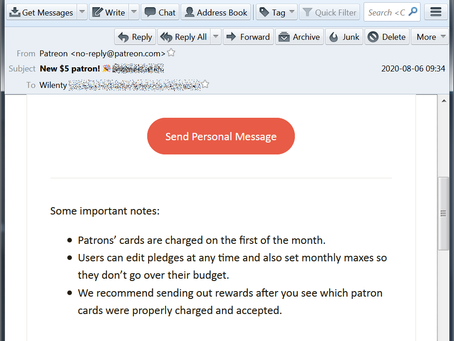 Patreon general rules and regulations