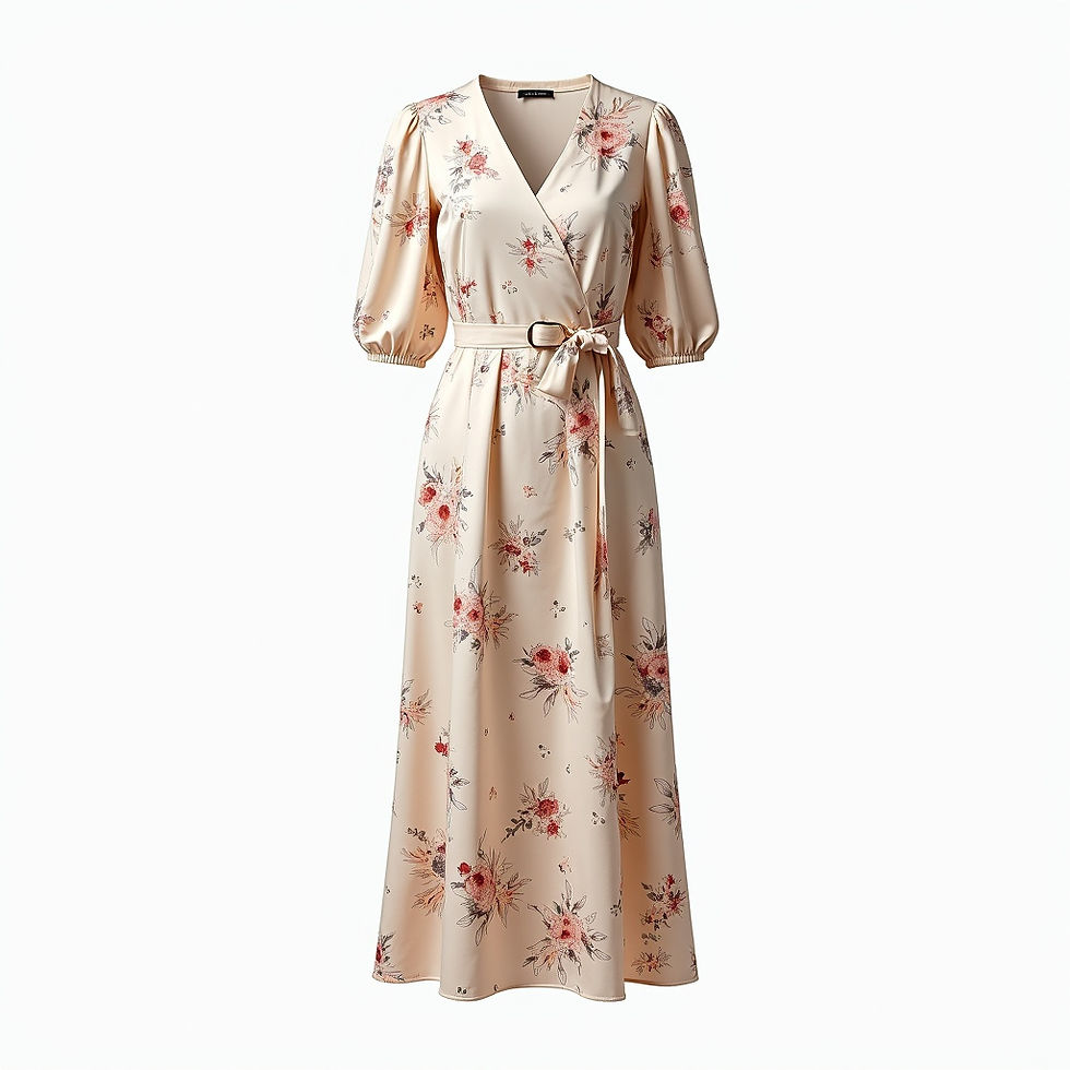 Vestito Midi Floreale