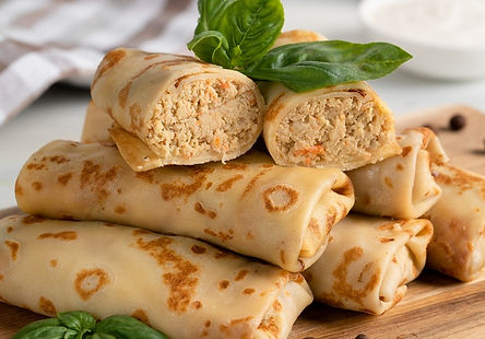 Млинці з куркою