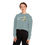 Thumbnail: femme bold Floral Feminine Cropped Hoodie - Stylish Sweatshirt for Women