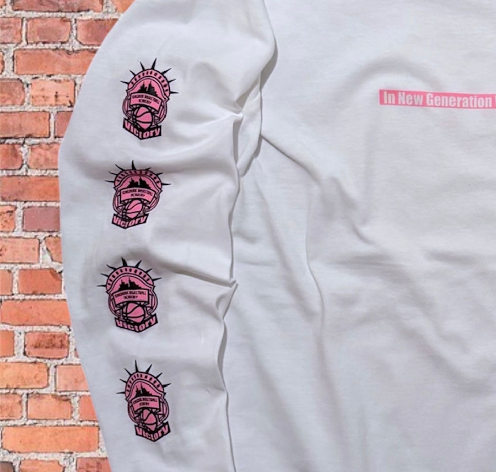 ■バスケ/オンコート＆オフコート/ストリートファッション・キングダムバスケットボールアカデミー【ロングスリーブTシャツ】今年も登場！2025