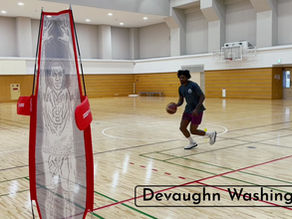 Bリーグのトップ選手と金井善哲氏【Zentetsu Kanai】がパーソナルワークアウトを実施いたしました。Devaughn Washington選手