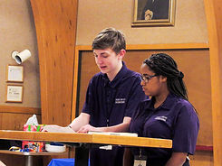 NI SSOA18 pair giving speech polos.JPG