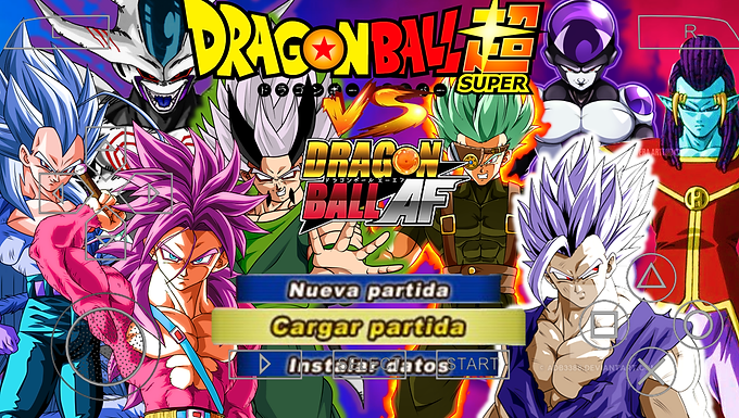[INCREIBLE ISO] New DBZ TTT AF Budokai Tenkaichi | Black Freeza & Gohan Beast | AF X Super | MenuFIX